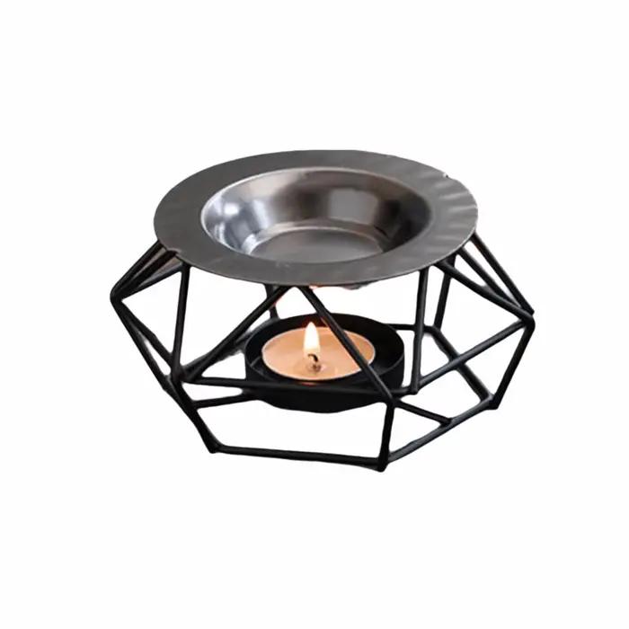 Diffuseur d'huiles essentielles créatif, brûleur d'aromathérapie rétro portable, porte-bougie décora