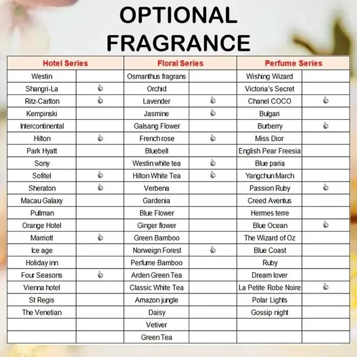 Diffuseur d'arôme d'huiles essentielles 100ml collection d'hôtel parfum pour voiture humidificateur de parfum pour bureau et maison aromathérapie air frais