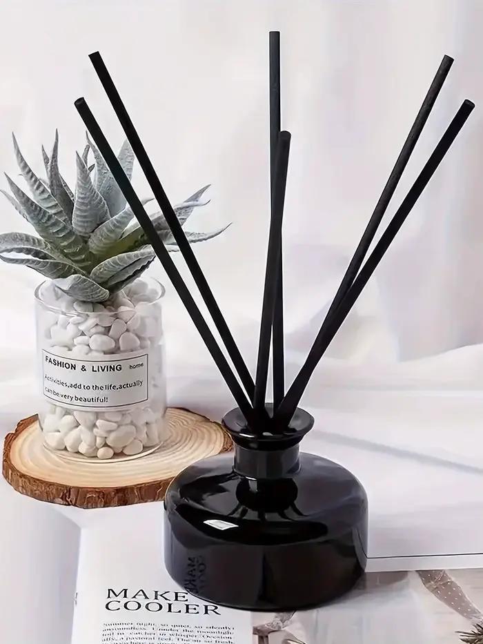 Bâtons de diffusion d'aromathérapie noirs de 150 pièces pour usage intérieur uniquement élégants et pratiques pour sentir bon chez soi occasions spéciales