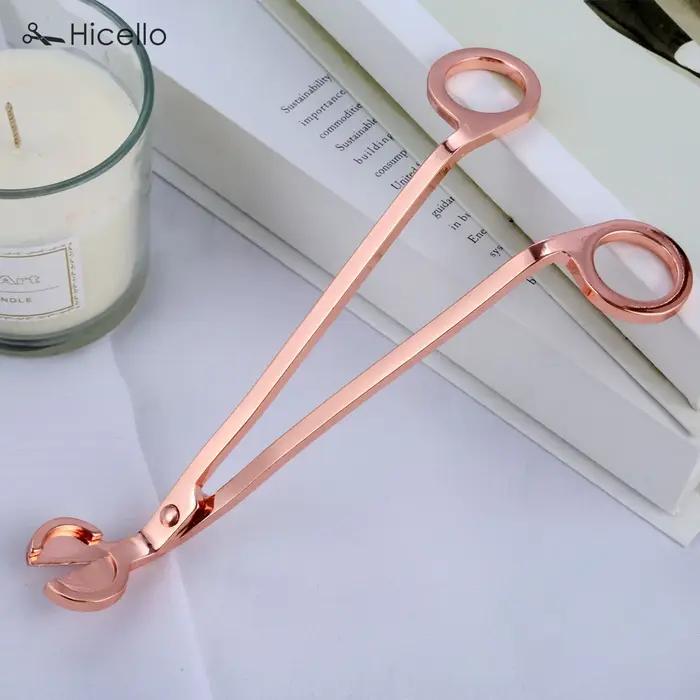 Coupe-mèche de bougie en acier inoxydable