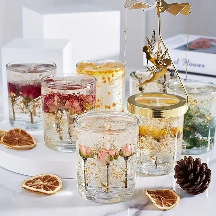 100G/200G gelée cire bricolage bougie faisant matériel