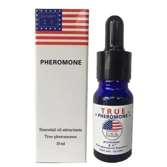 Parfum à l'huile essentielle infusée de phéromones fortes pour hommes et femmes, huile de phéromones