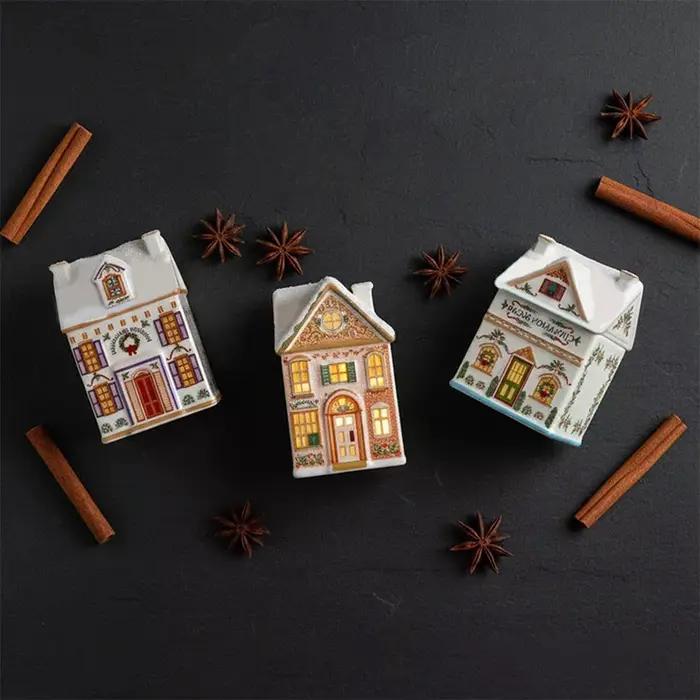 Mini pot de pain d'épices de noël