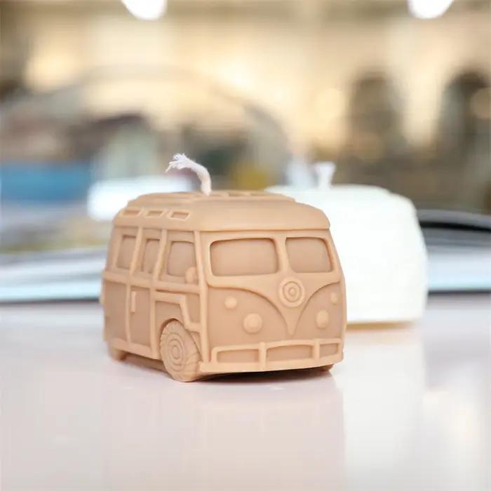 Kombi camping-car Van Bus bougie moule rétro italien Vintage voiture