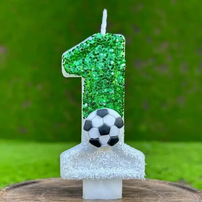 Bougies personnalisées avec chiffres d'anniversaire, bougie décorative de fête, parfaite pour la déc