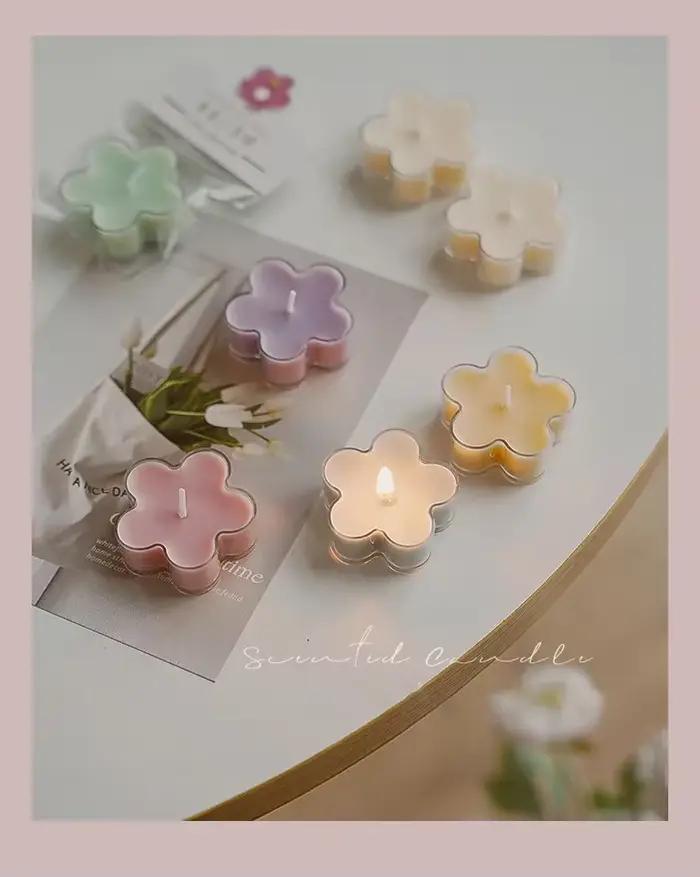 Bougie parfumée bougie chauffe-plat 4h