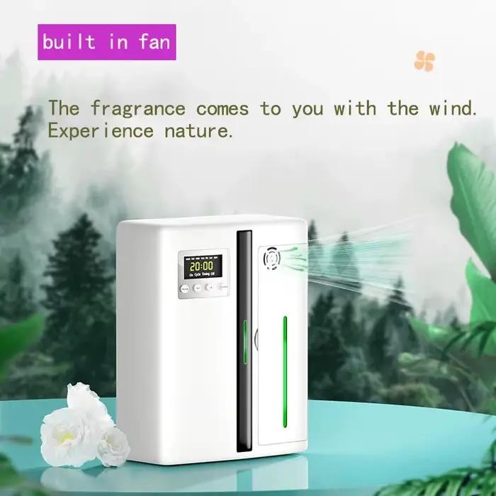 Diffuseur de parfum de pièce, désodorisant mural pour hôtel, diffuseur d'arôme Bluetooth pour huile essentielle, odeur électrique pour la maison