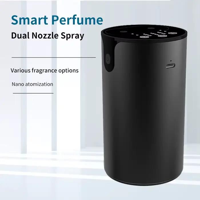 Diffuseur aromatique avec câble USB pour assainisseur d'air de voiture bureau maison machine à parfum double buse bien-être quotidien