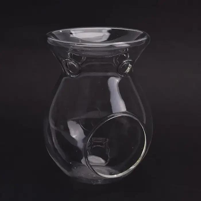 Bougie en verre nordique pour la décoration intérieure