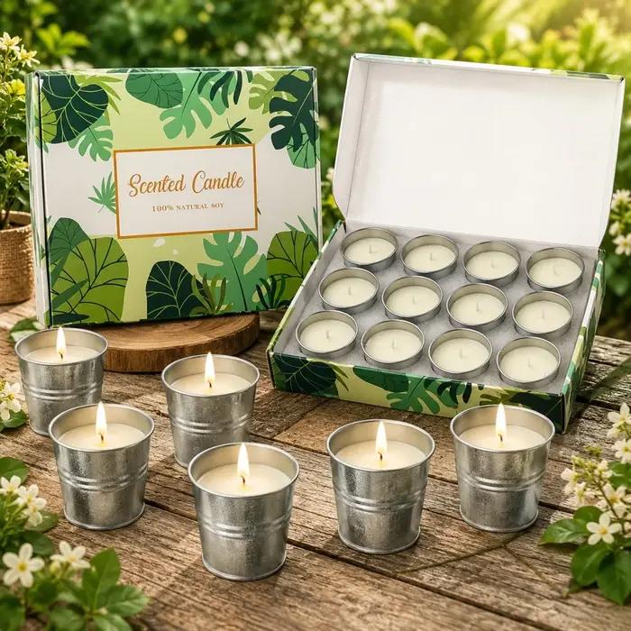 Bougie anti-moustiques efficace avec huile essentielle de citronnelle