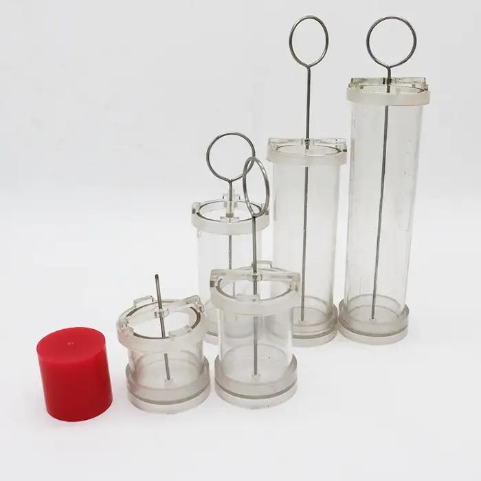 Bricolage artisanat fabrication de bougies moule cylindrique PC résistant aux hautes températures mo