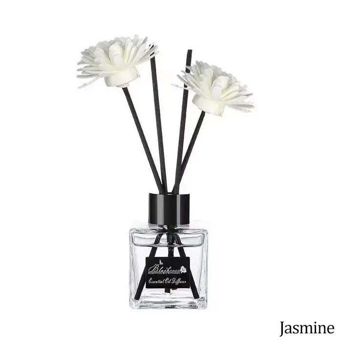 Huile de diffuseur d'arômes premium 50ml pour maison voiture parfum d'ambiance longue durée gardenia osmanthus jasmin pêche sans flamme sécurité sophistiqué cadeau occasions spéciales