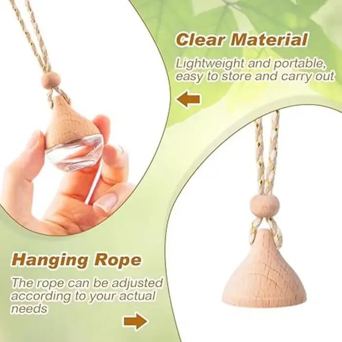 Diffuseur d'Huiles Essentielles en Porcelaine AfricPruf pour Voiture Aromathérapie Accessoire Suspendu Pendentif Intérieur Voiture Occasions Spéciales