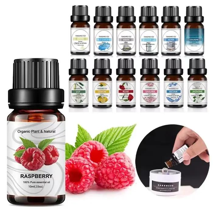 Huile Essentielle Saveur Fruit Plante Naturelle Arôme Tropicale Mango Pineapple Diffuseur Bricolage Bougie Savon Occasions Spéciales