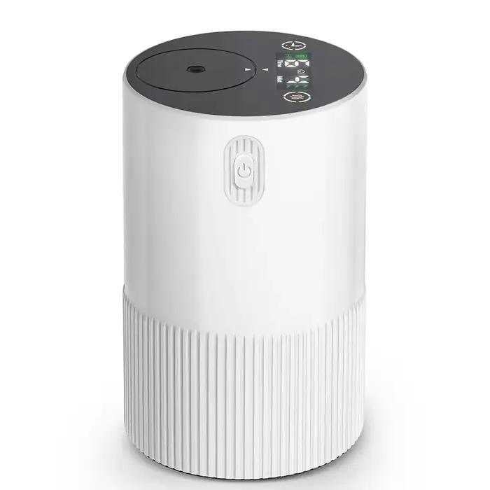 Diffuseur d'huiles essentielles portable purificateur d'air intelligent batterie rechargeable pour maison voiture bien-être relaxation essences aromatiques qualité d'air