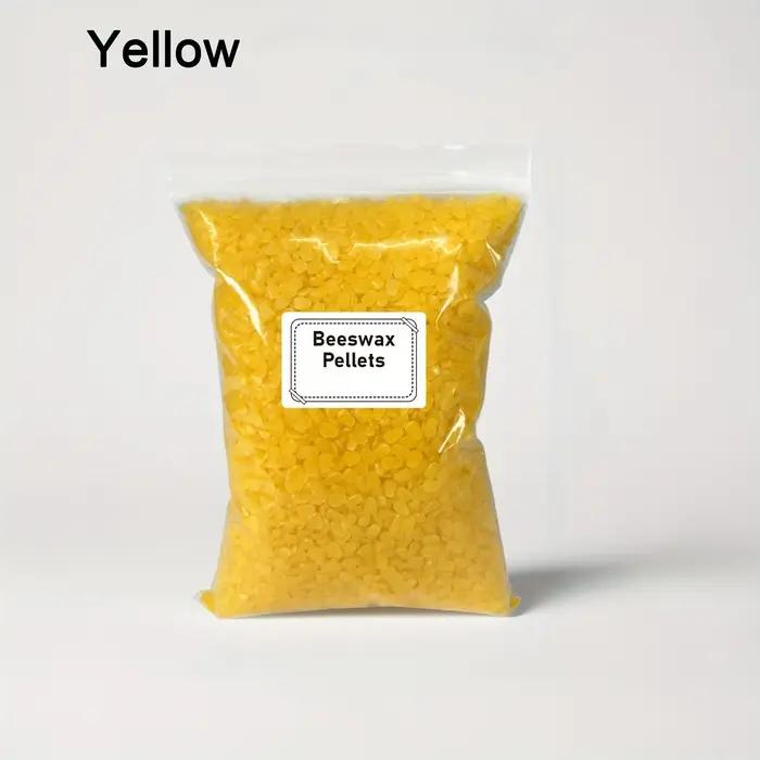 Cire d'abeille 1000g/500g/200g pour la fabrication de bougies faites à la main