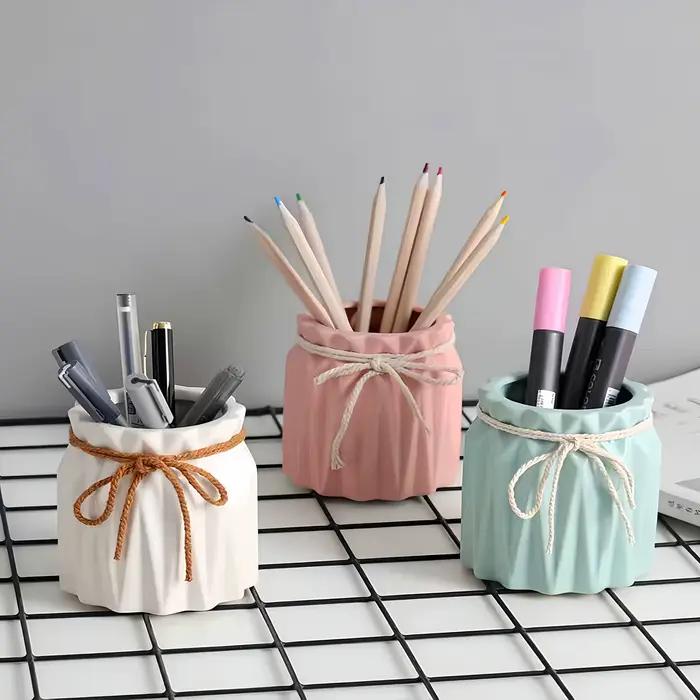 Moule intégré pour porte-bougie en forme de pot de fleurs