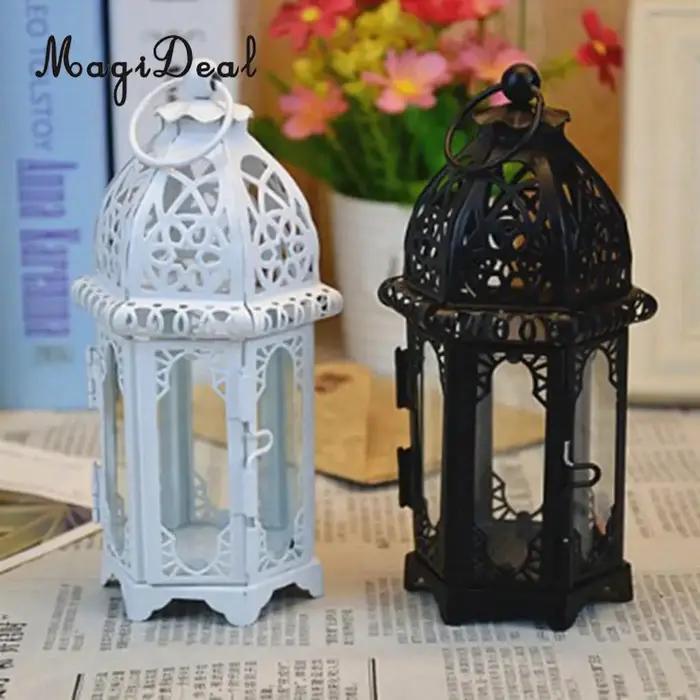 Bougeoir de lanterne de style marocain vintage