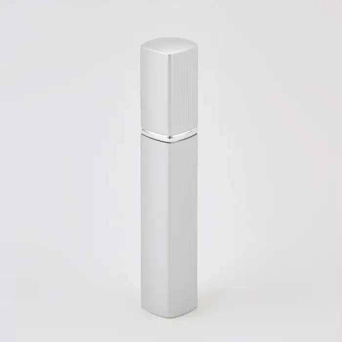 Bouteille de parfum 12ml, Tube carré en aluminium, distributeur de parfum, vaporisateur Ultra-fin, cosmétiques portables, récipient de voyage vide