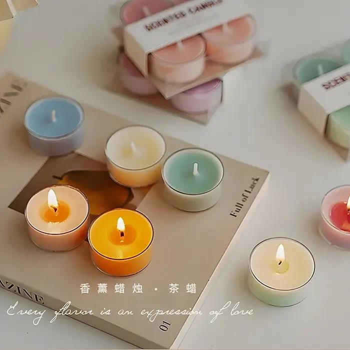 Bougies parfumées en forme de coupe en cire de soja pour décoration de maison, bar, mariage et occasions spéciales