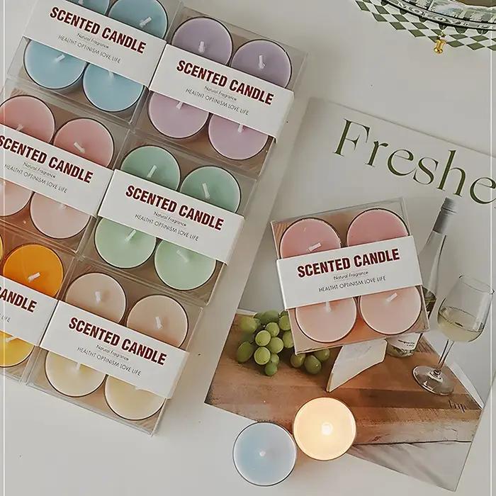 Bougies parfumées en forme de coupe en cire de soja pour décoration de maison, bar, mariage et occasions spéciales
