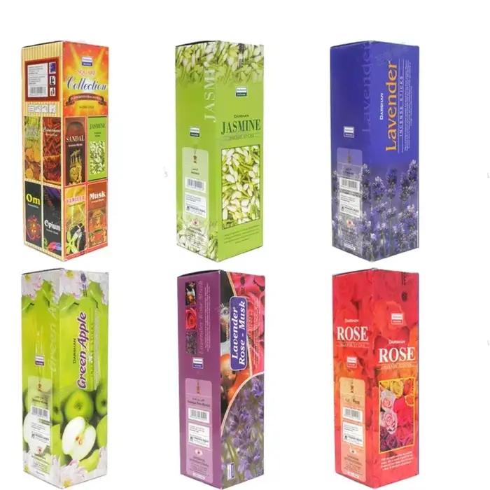 10/25 boîtes d'encens en bâtonnets Smell India
