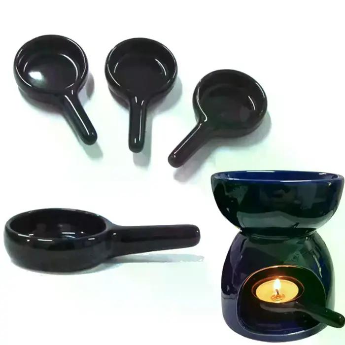 Brûleur d'arômes en céramique, brûleur d'huiles essentielles, porte-bougie d'aromathérapie