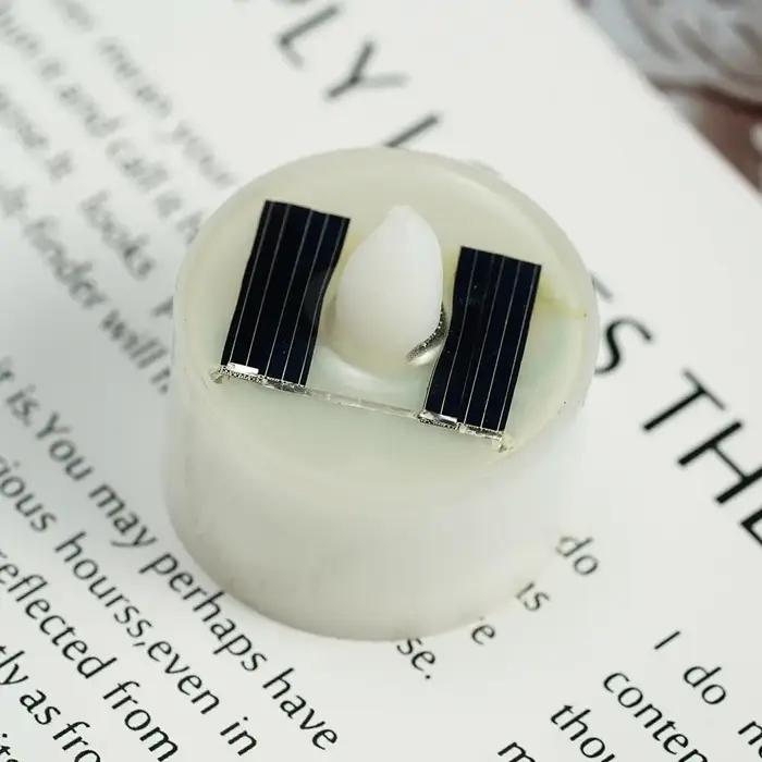 Nouvelles bougies solaires sans flamme LED