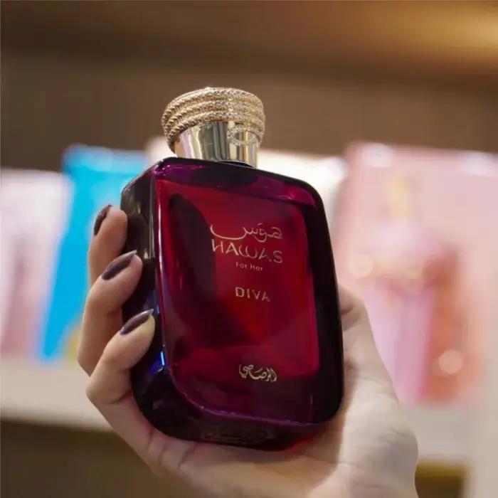 Rasasi Hawas Eau de Parfum Orientale Intense Cologne Masculine Longue Tenue Cadeau Pour Homme Occasions Spéciales