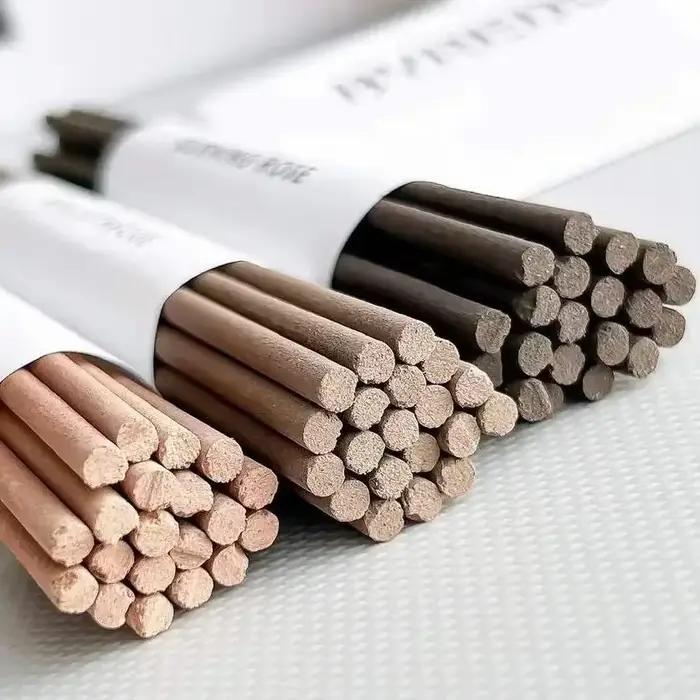 Byredo 60 pièces bâtons d'encens Trois Encens coffret cadeau Bibliothèque arbre maison brûlant Rose cadeaux de luxe