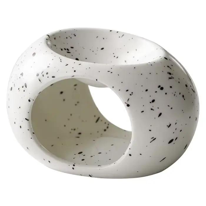Support chauffant à bougie noire Simple, céramique, diffuseur d'huile essentielle, four domestique, Spa, aromathérapie, brûleur d'encens