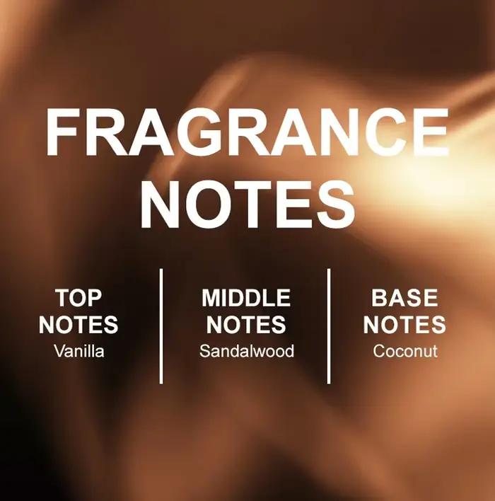 Lot de 2 sprays parfumés à la noix de coco - Désodorisant double usage cheveux et corps à l'arôme longue durée