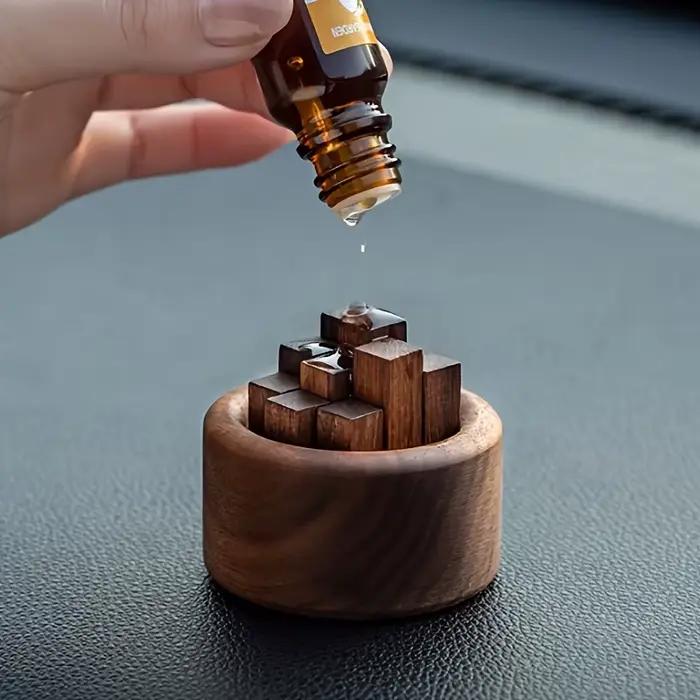 Diffuseur en bois blanc pour élimination des odeurs et déshumidification dans votre salon de maison
