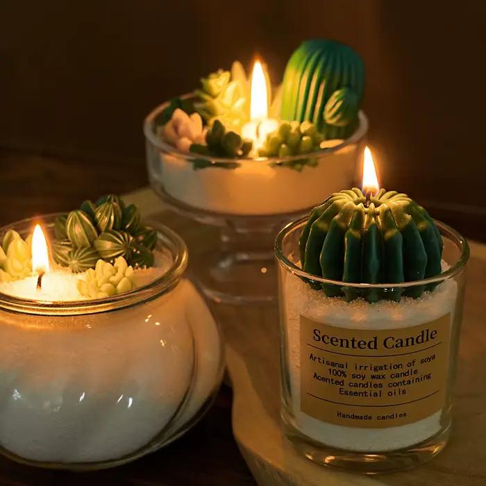 Mèches de bougie en coton ciré
