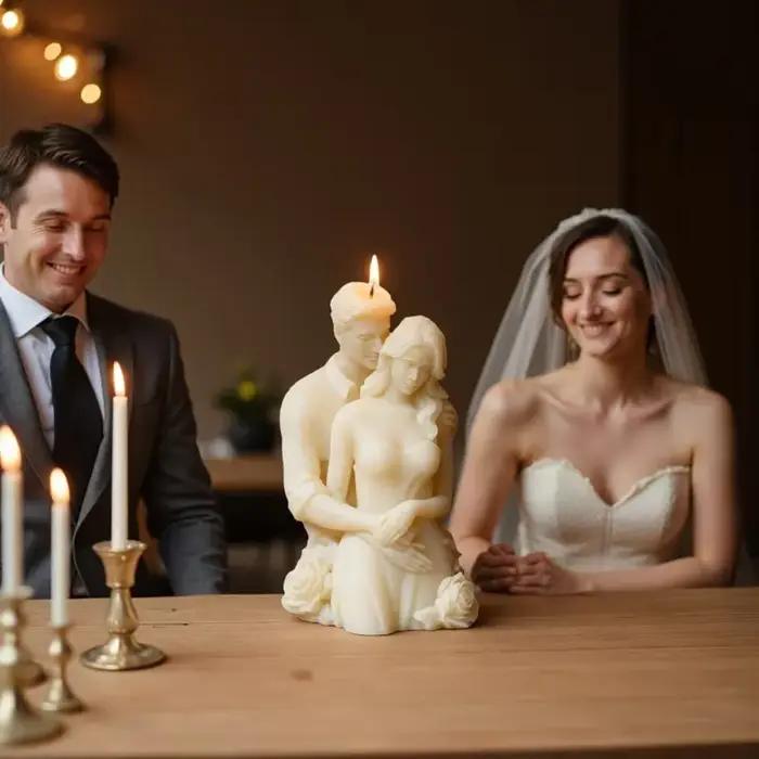 Moule à bougie romantique pour la Saint-Valentin