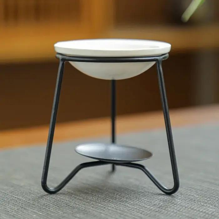 Nouveau brûleur d'aromathérapie, lampe à huile essentielle, brûleur d'encens, brûleur de cire, lampe à bougie domestique