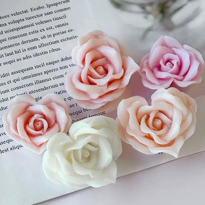 Moule à bougie parfumée Rose d'amour