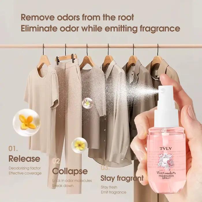 Spray Parfumé Sans Alcool 50ml Coco Rose - Parfum Frais Longue Durée Idéal pour les Fêtes