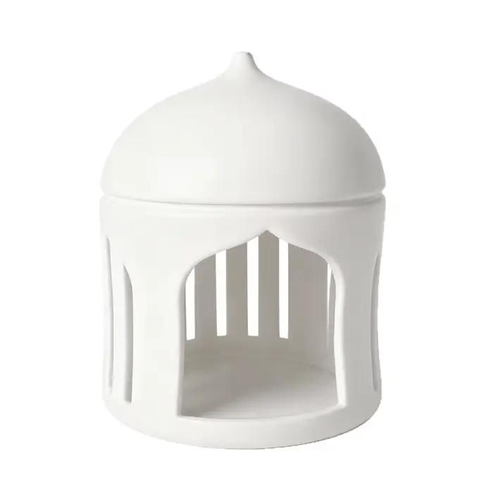 Support de bougie en céramique moderne, ethnique et exquis, base de bougie traditionnelle, bougeoir