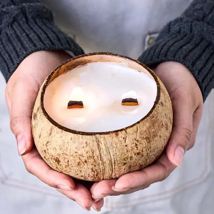 Cire de coco blanche naturelle 1LB en gros pour bougies DIY