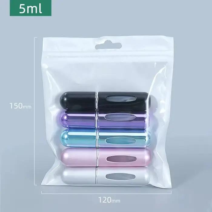 5 pièces 5ml vaporisateur pompe à parfum bouteille de parfum rechargeable vaporisateur atomiseur bou