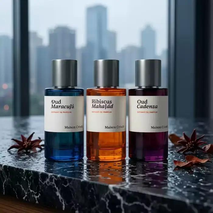 Parfum Oud de Luxe Maison Crivelli élégant oriental floral boisé senteur hibiscus eau de toilette pour homme femmeUsageIdéal pour occasions spéciales cadeau