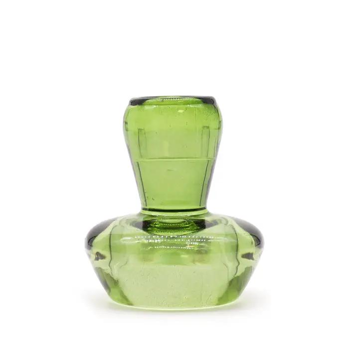 Set of 2 Mushroom Flip Dinner Candle / Tealight Holder - Garden Jade