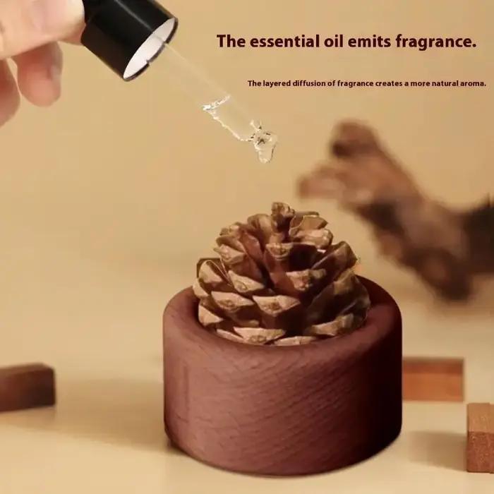 Diffuseur de parfum naturel de conception sphérique