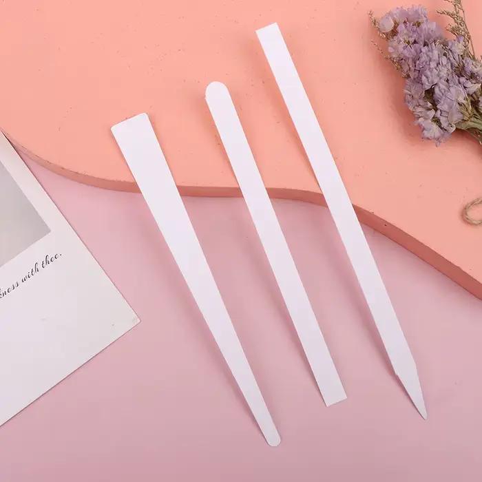 Papiers de test de château essentiels pour aromathérapie, parfum, 100 pièces/lot
