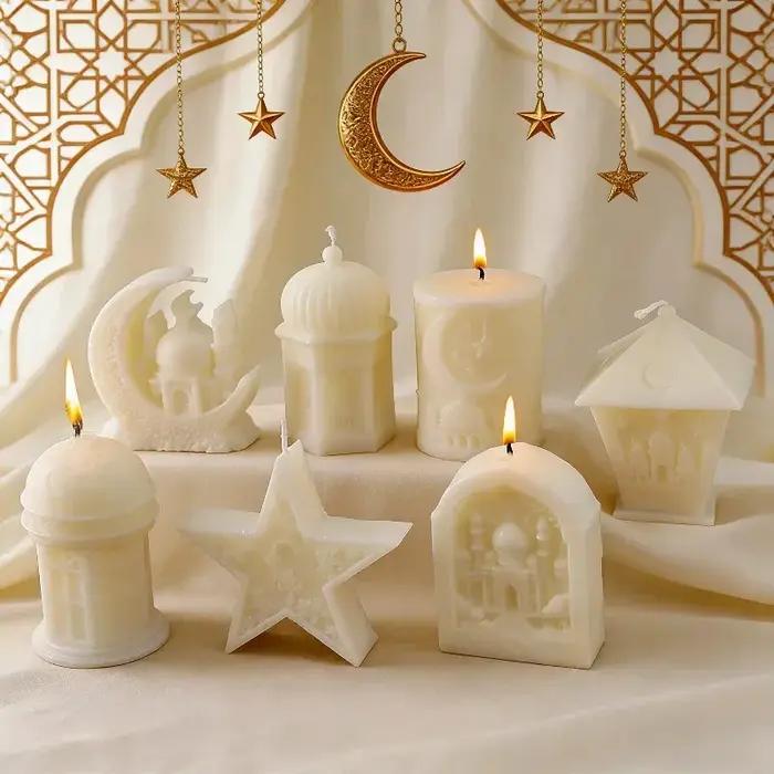 Bougie de Ramadan pour la décoration de la maison
