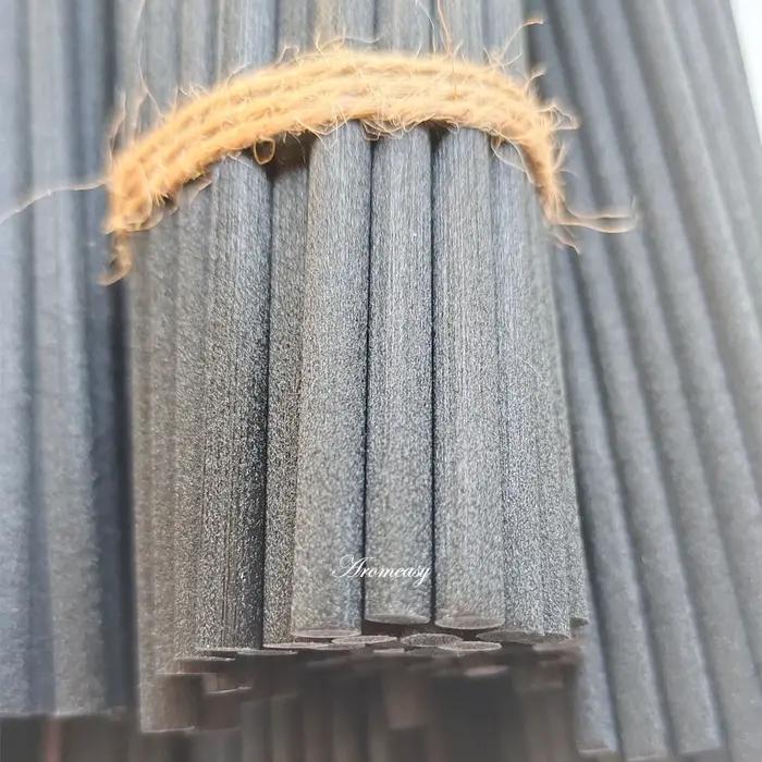 50pcs 5/4/3mm 40/35/30/25/23/19cm bâtons de rotin noir diffuseur de roseaux bâtons de remplacement b