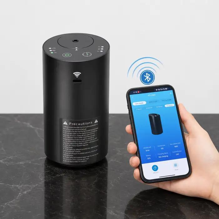 Diffuseur d'arômes professionnel sans eau pour voiture électrique, diffuseur d'huiles essentielles portable pour voiture et maison