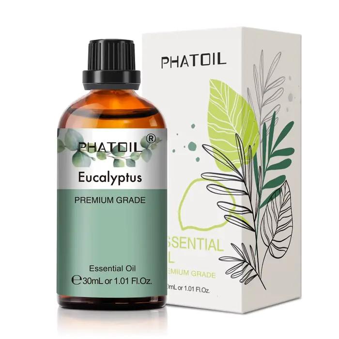 Huile essentielle pure PHATOIL 30ml Lavande Eucalyptus Vanille Orange douce pour aromathérapie fabrication de bougies savon do it yourself bien-être naturel relaxation revitalisation ambiance parfumée