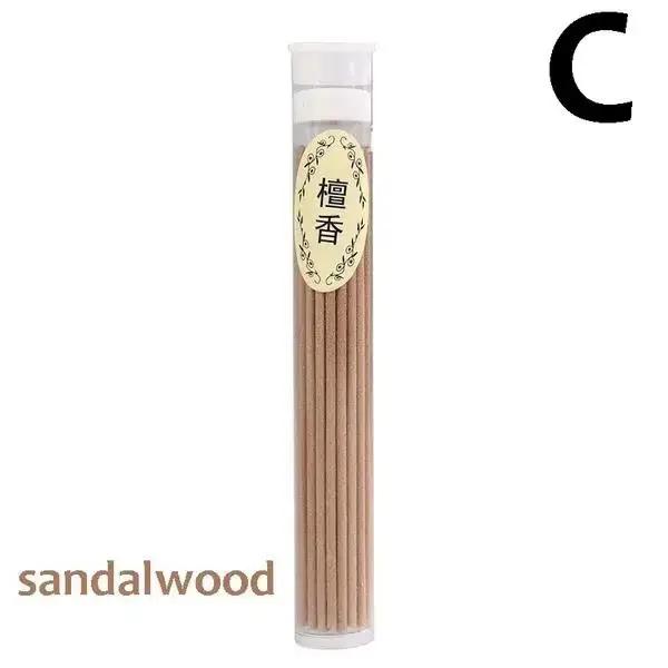 50 bâtons/boîte encens naturel épices pour la maison bois de santal Air propre aromathérapie parfum